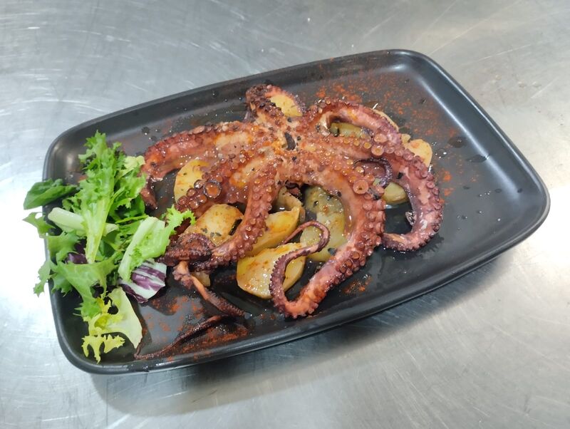 Pulpo al horno