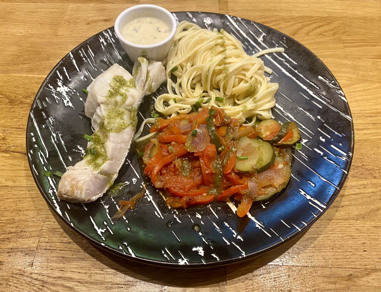 Filet de lieu sauce aneth