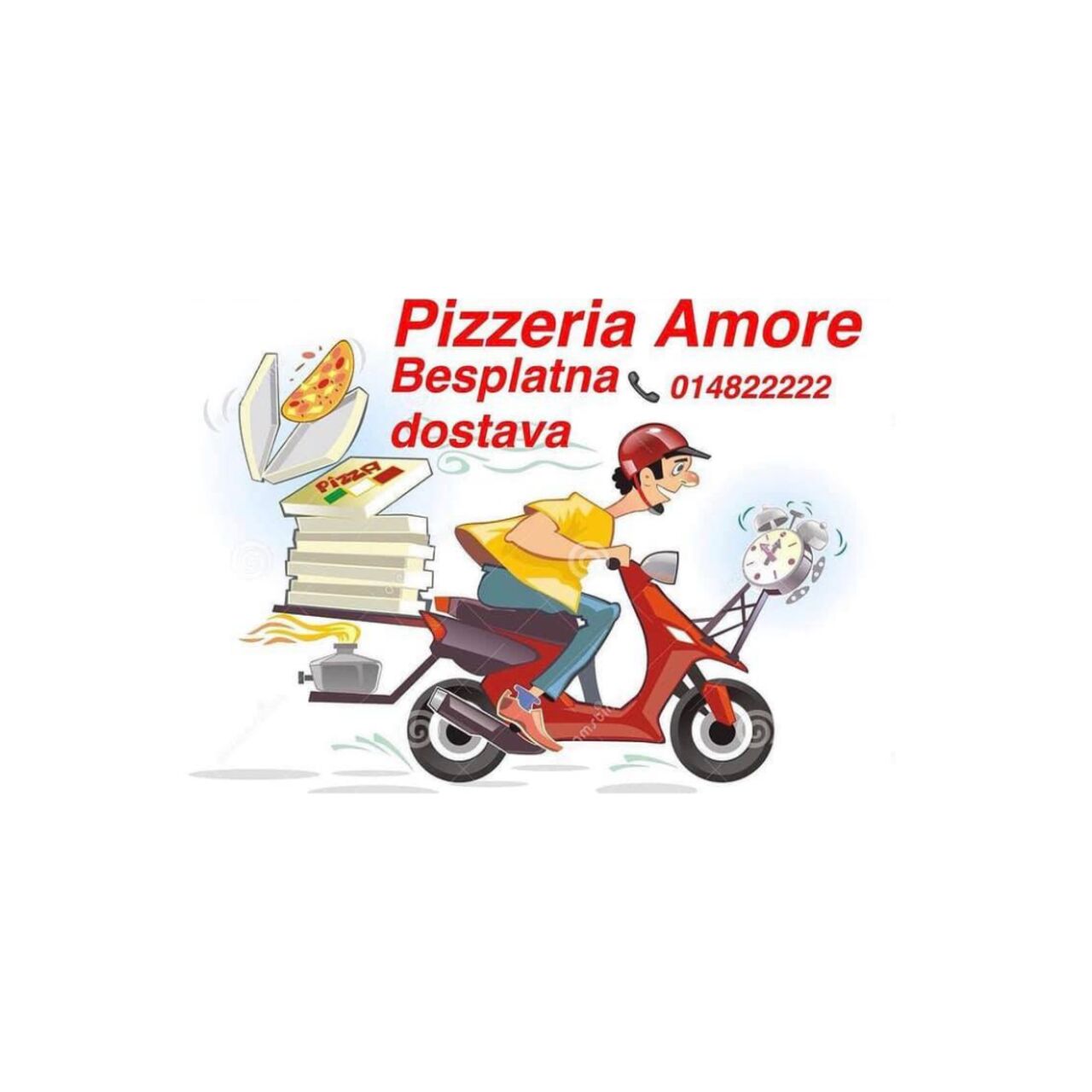 Besplatna dostava pizze iz krušne peći!