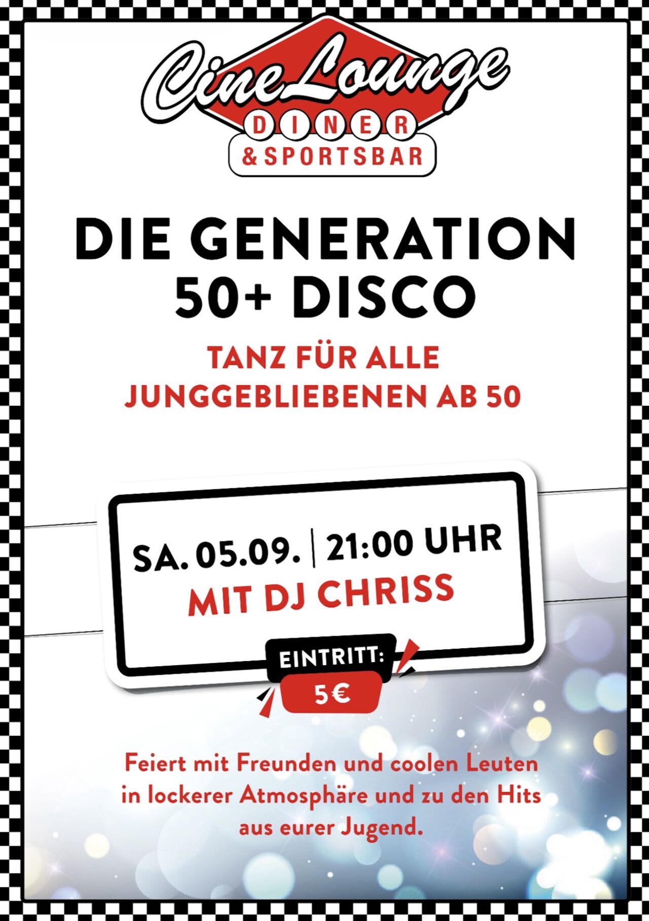 DIE GENERATION 50+ PARTY