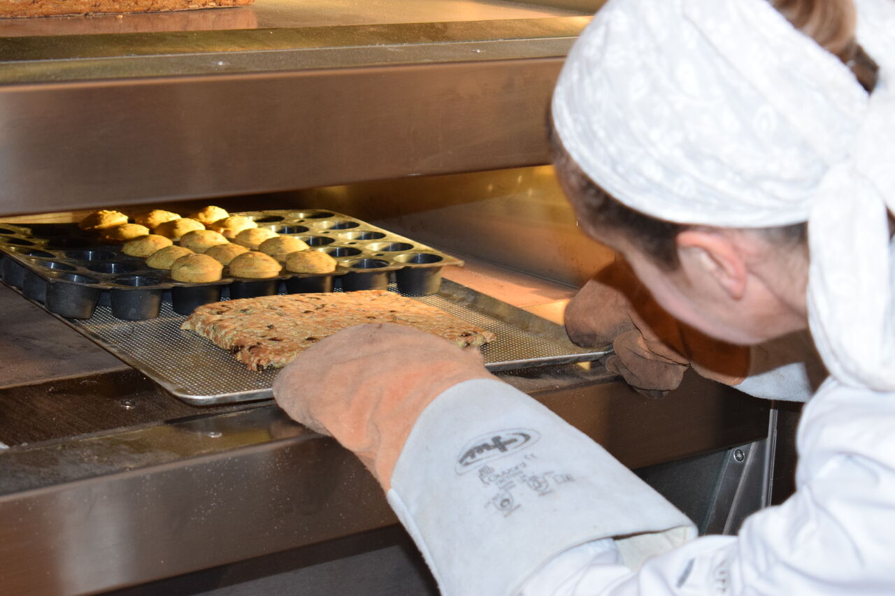 Cuisson des biscuits