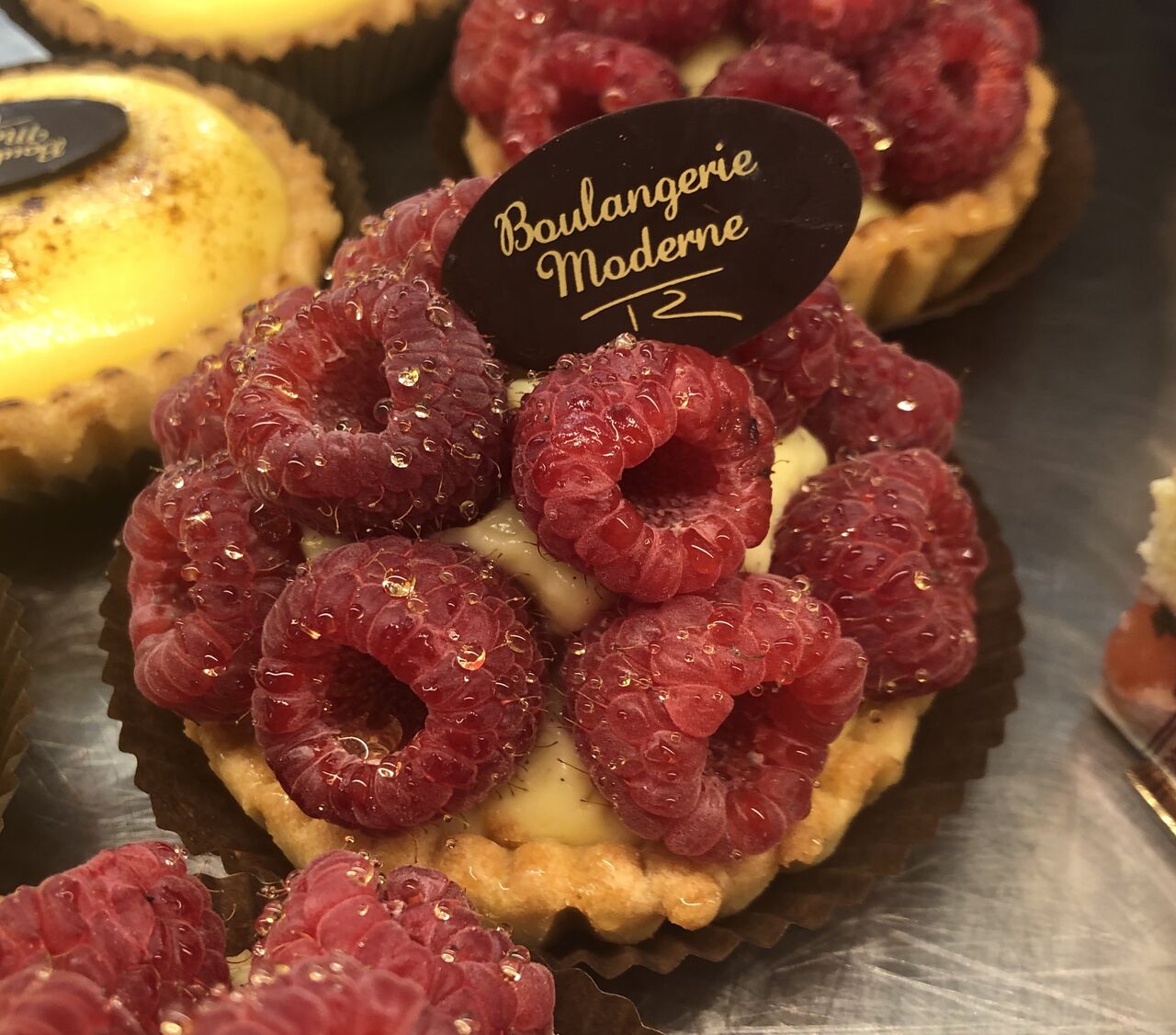 Tarte framboise 