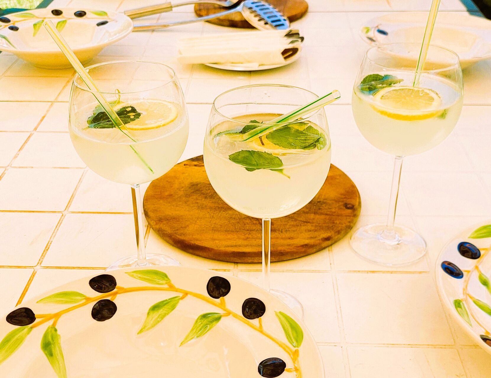 Blechtrommel Sommer Cocktail „LIMONCELLO Spritz“