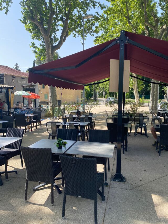 Notre terrasse ombragée parfaite pour l'été