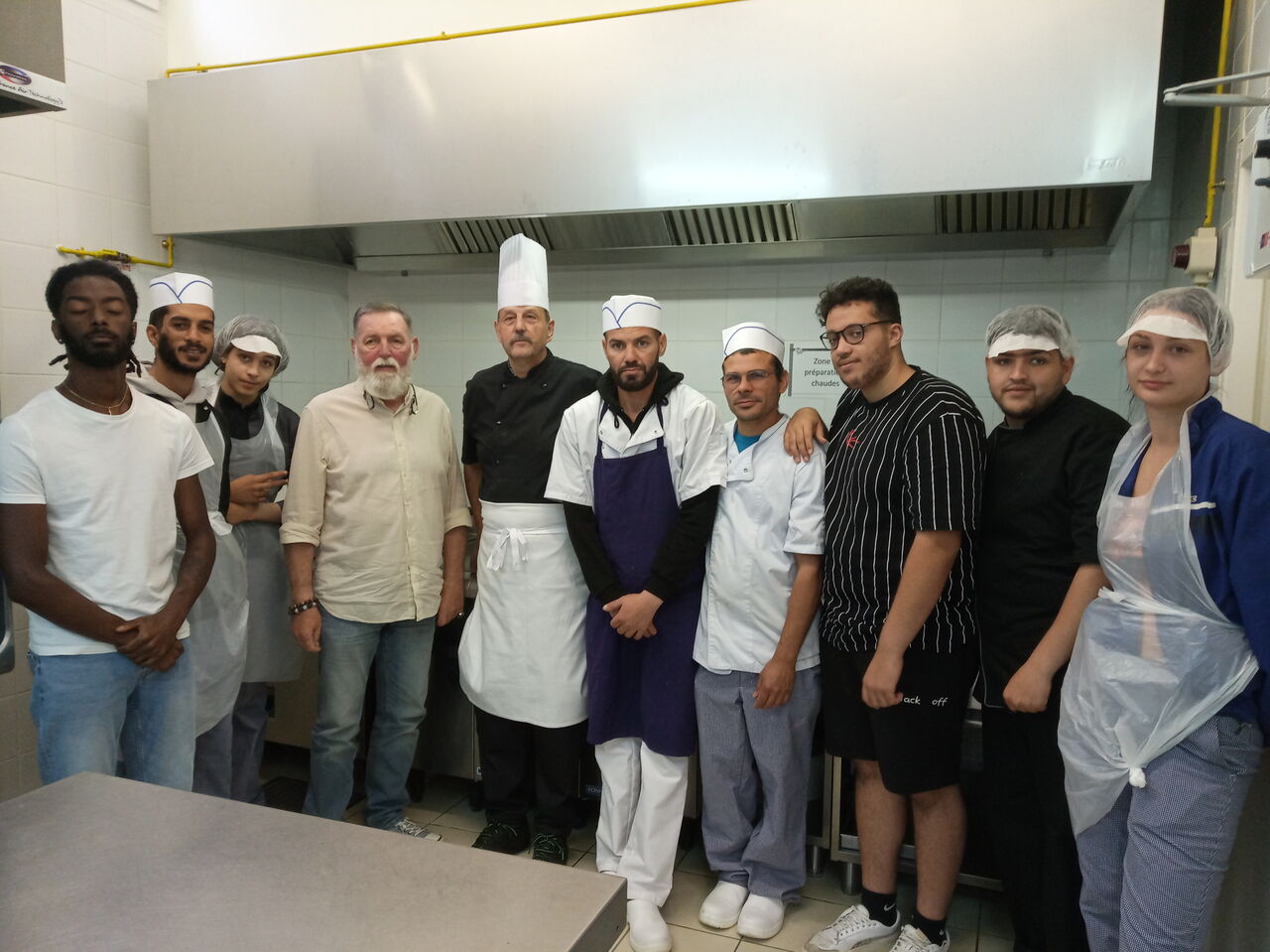 formation cuisine a st pierre la Mer 11560en partenariat avec Mr Daniel Collet président directeur général de l organisme ifre