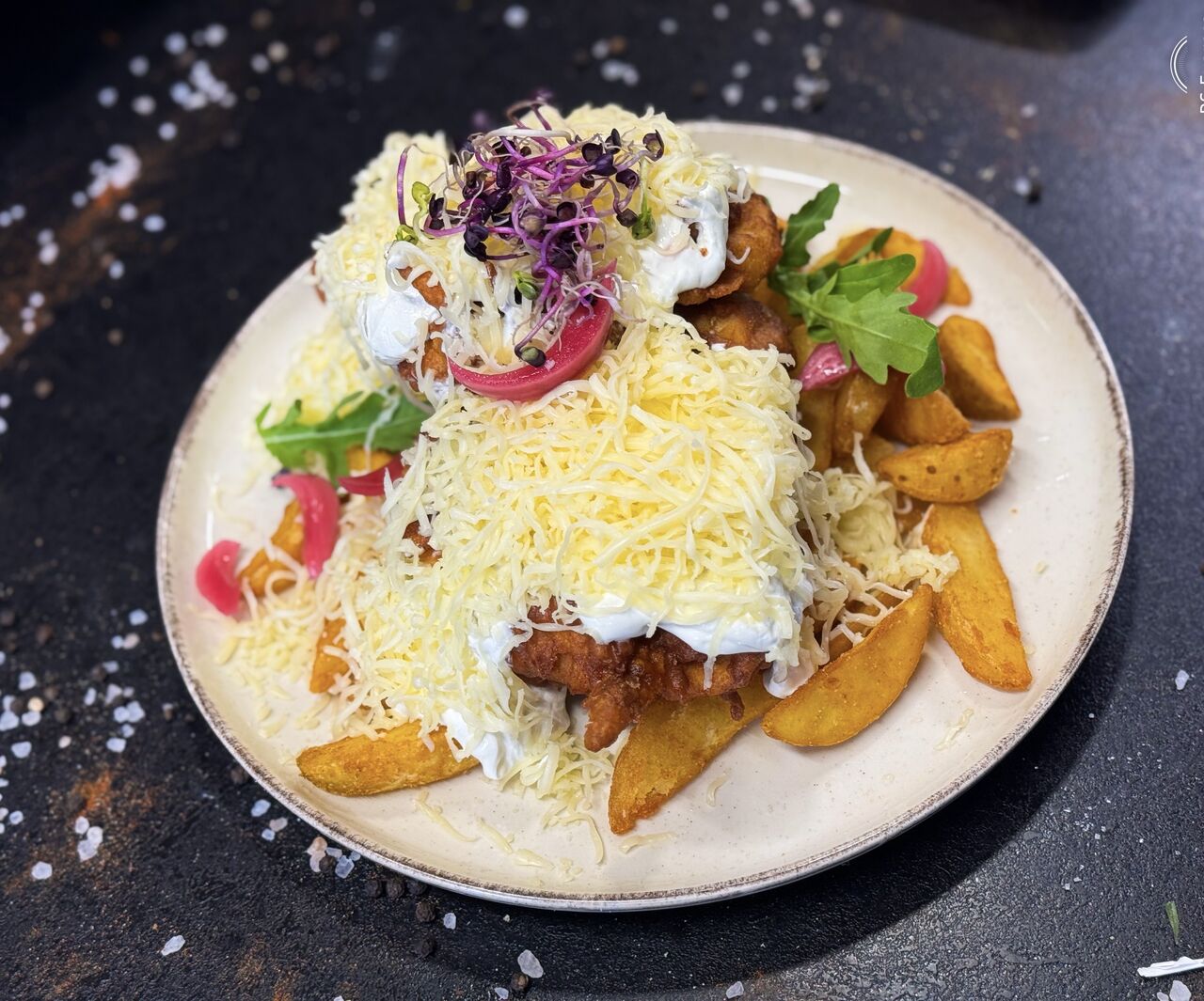 Mátrai borzaska steak burgonyával