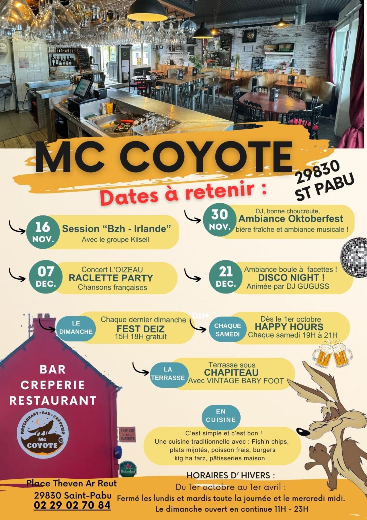 Les Animations à venir