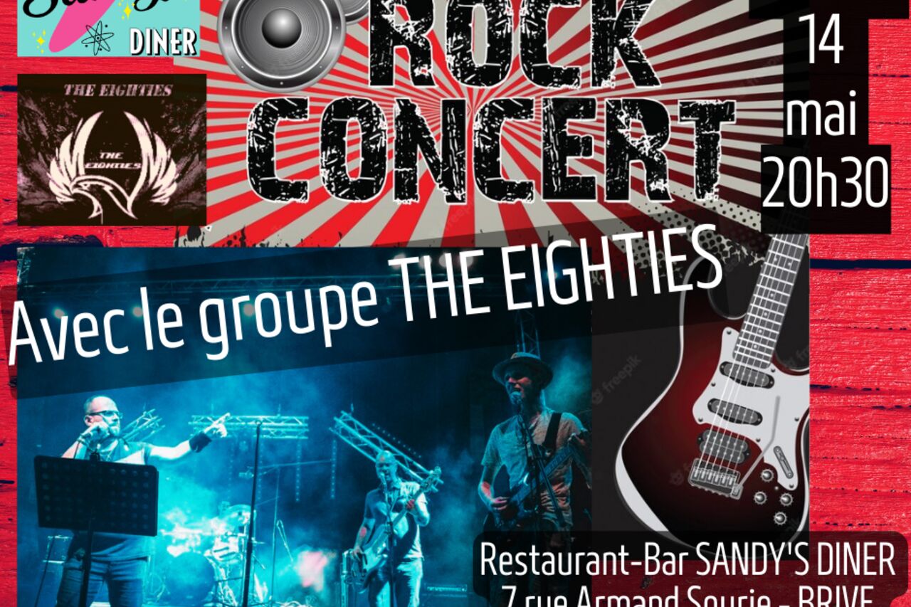Dîner Concert Rock - Samedi 14 mai 2022 à 20h30