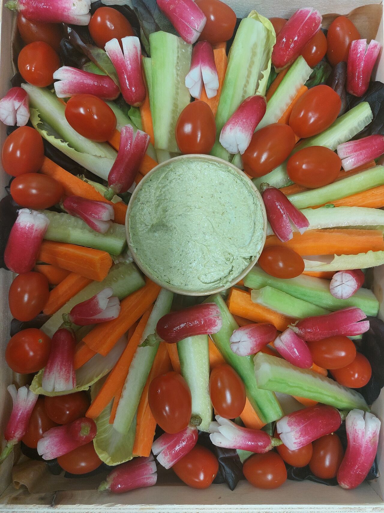 plateau crudités