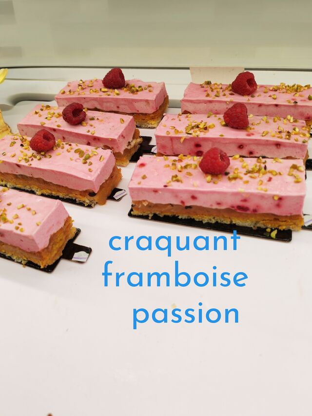 entremets fruits rouges