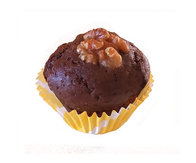Muffin chocolat & noix bio.