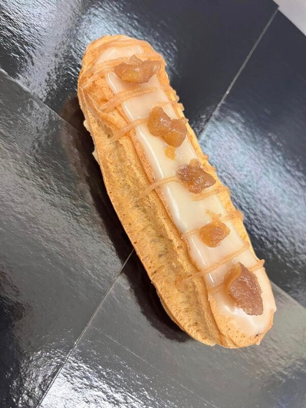 Crème pâtissière aux marrons, brisure de marrons et pâte de marrons!!