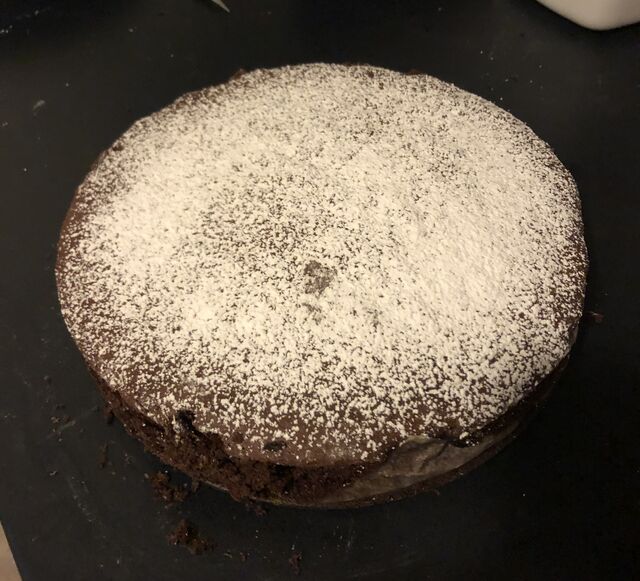 Hausgemachter Schockokuchen