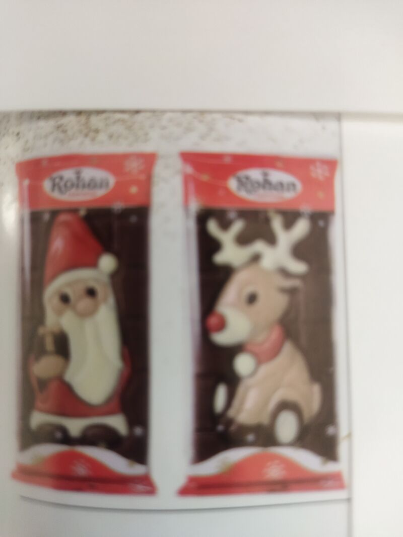 Tablette de chocolat 1.72 € pce 