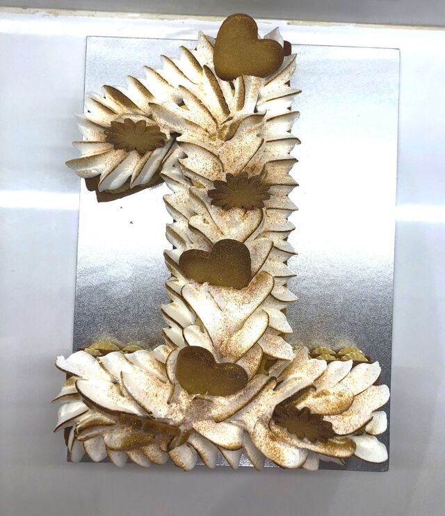 Number cake tarte citron XXL - sur commande