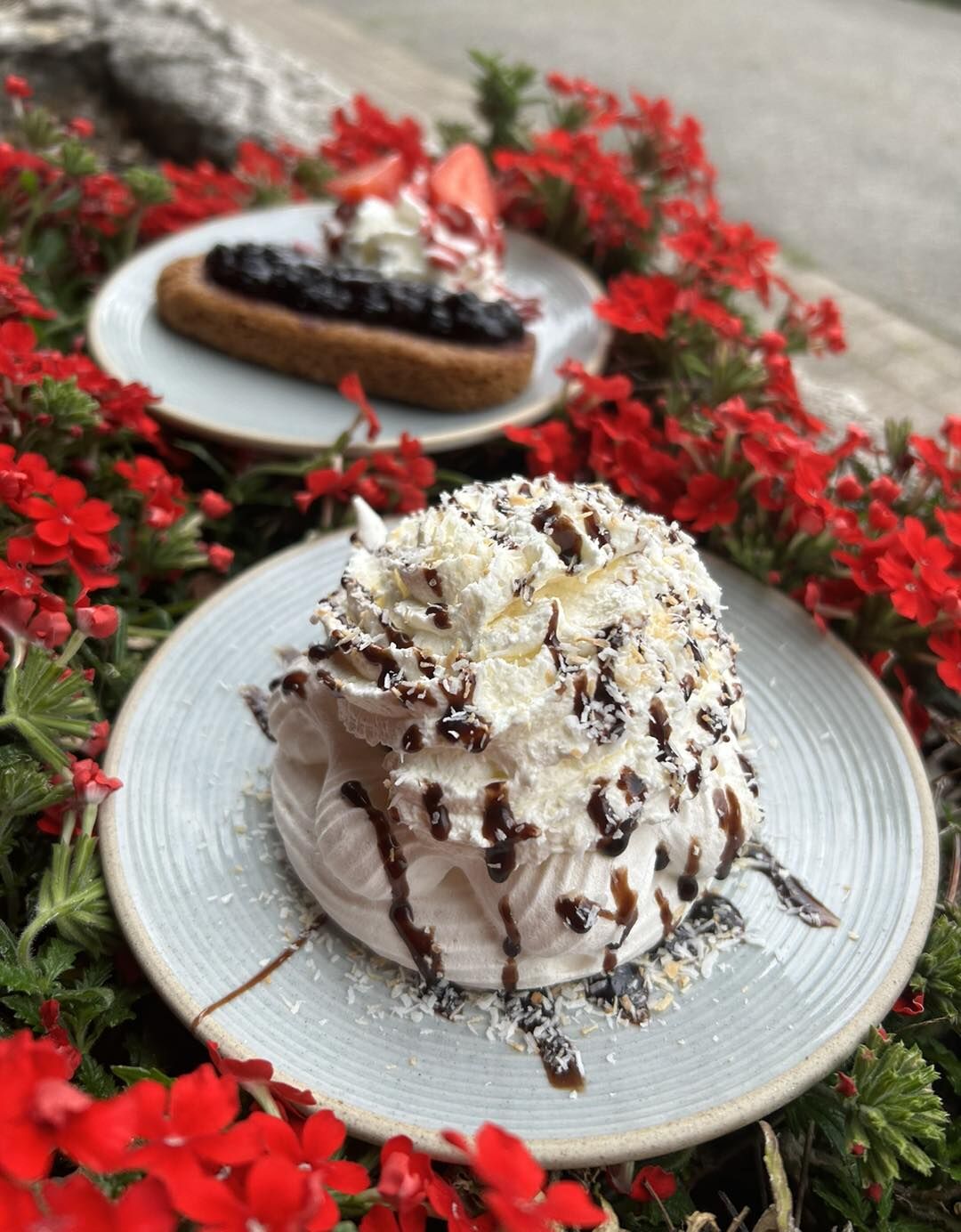 DESSERT DU JOU ( pavlova bounty)