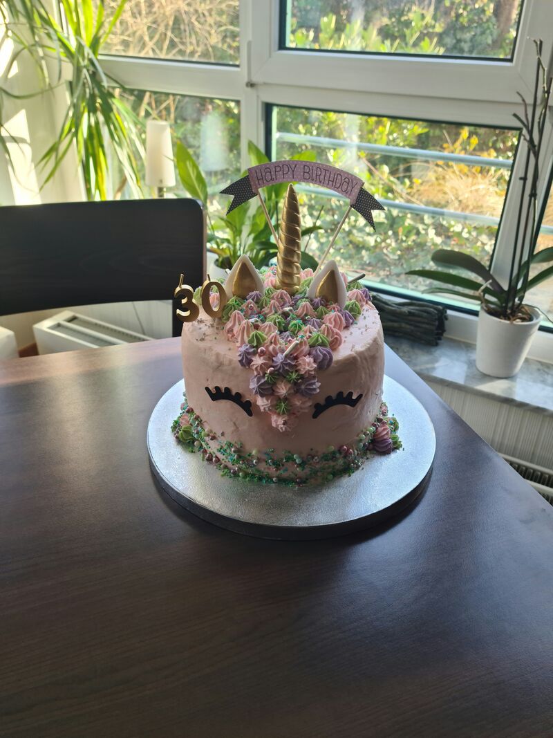 Einhorn Torte