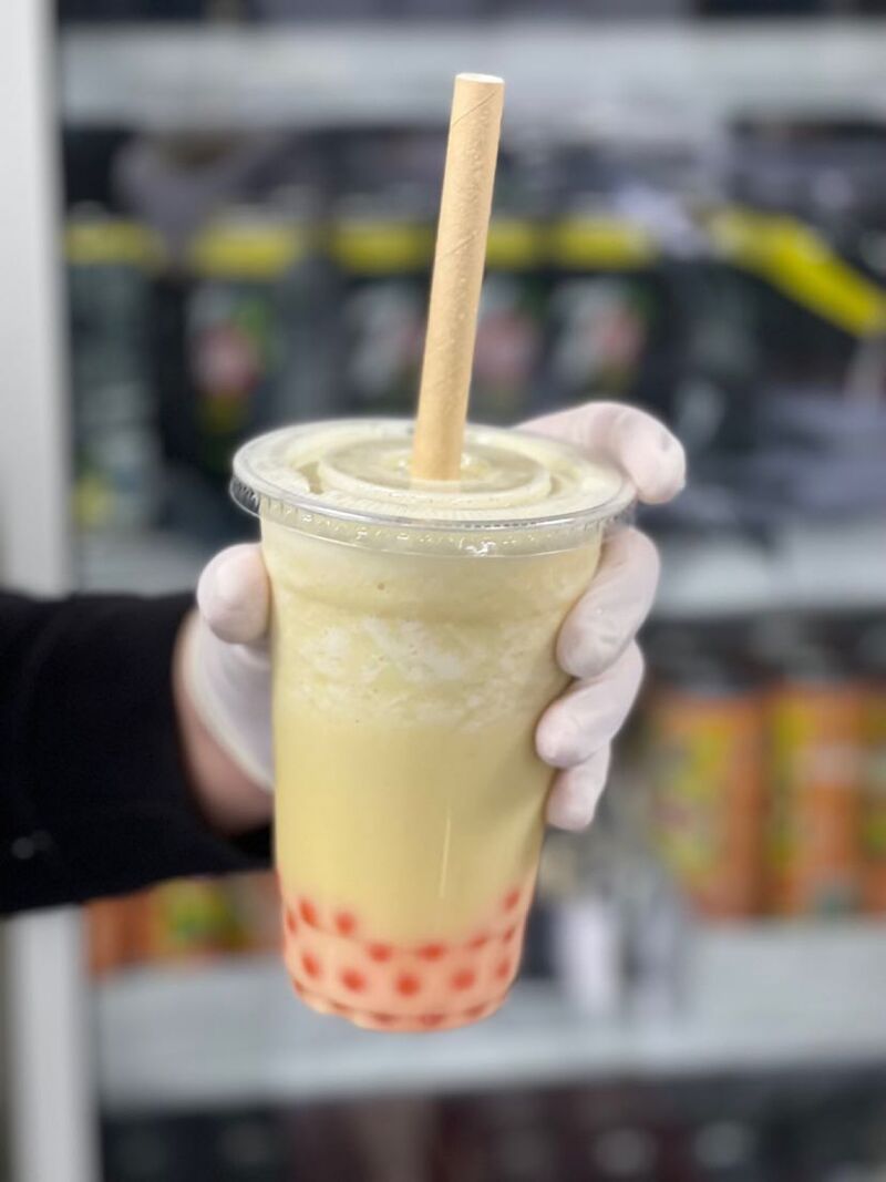 Piñacolada bubble fraise