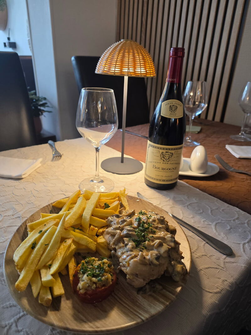 Filet de poulet à la forestière 