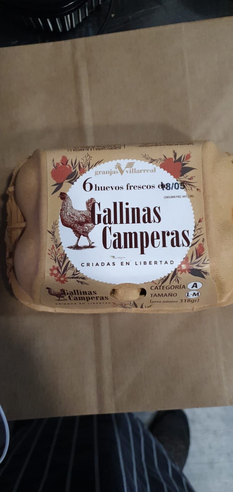 Nuestros huevos camperos de Granjas Villarreal