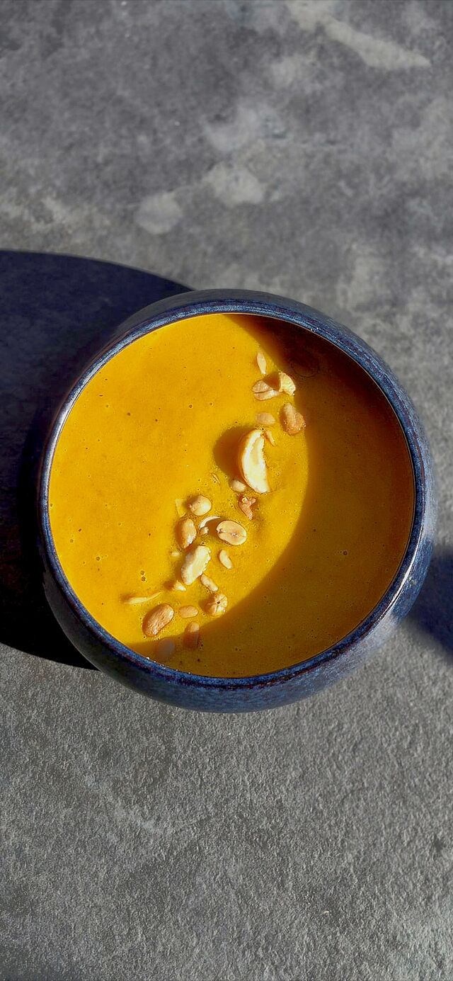 velouté de patates douces 