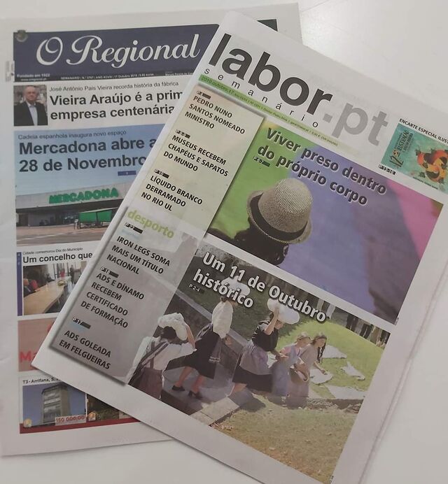 N' O Meu Café 1961 pode comprar os jornais da nossa cidade