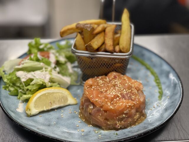 Tartare de saumon 