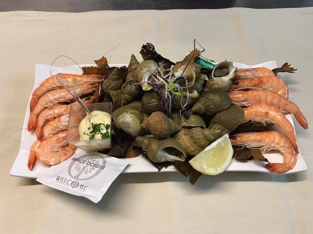 Duo de crevettes et bulots