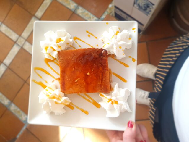 Tarta de Naranja Casera