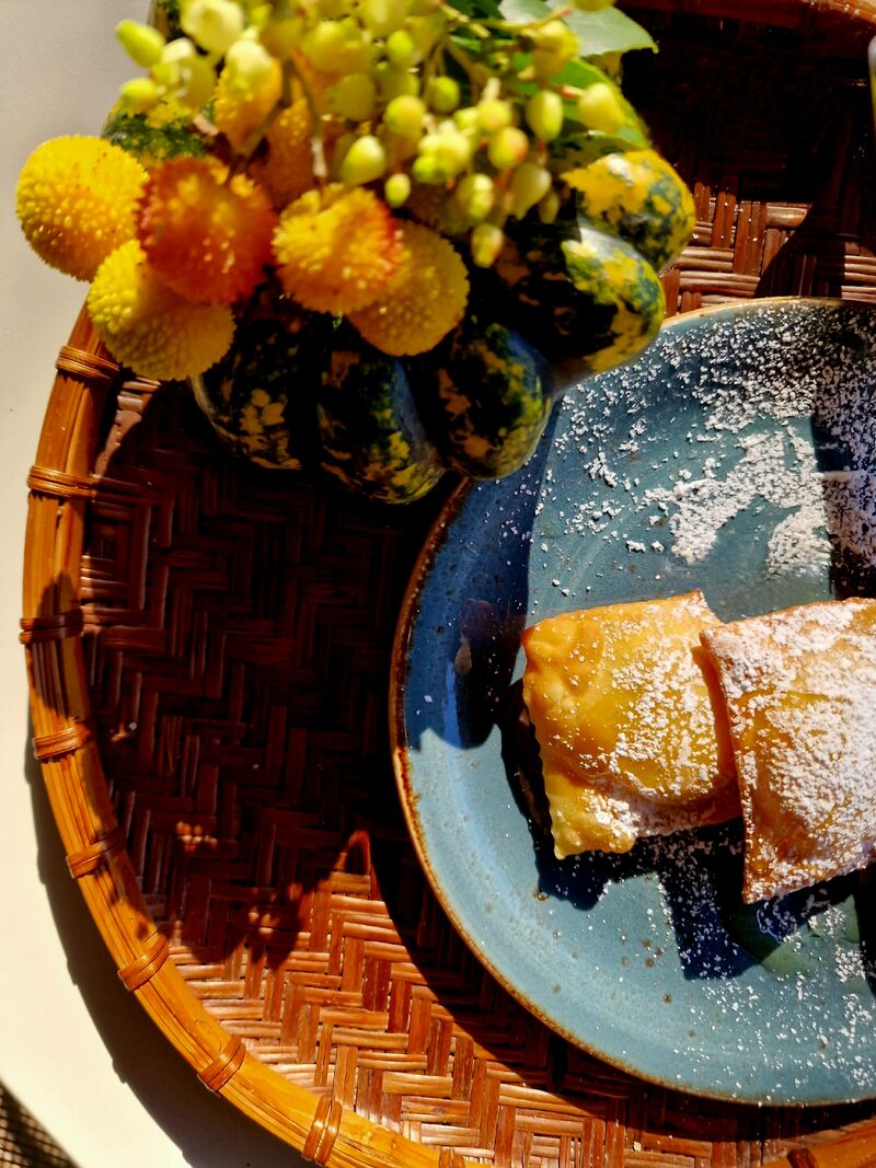 Raviolini di ricotta e miele