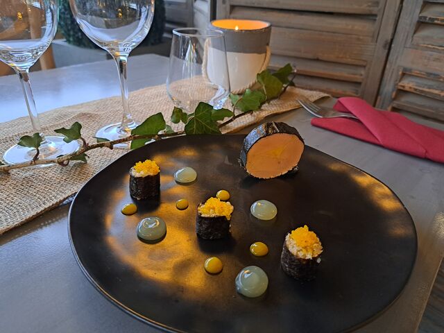 Foie gras création du chef