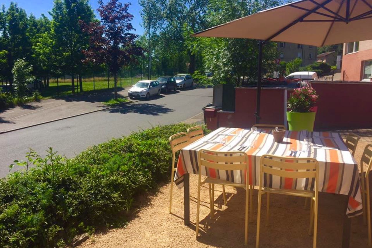 La terrasse côté pile