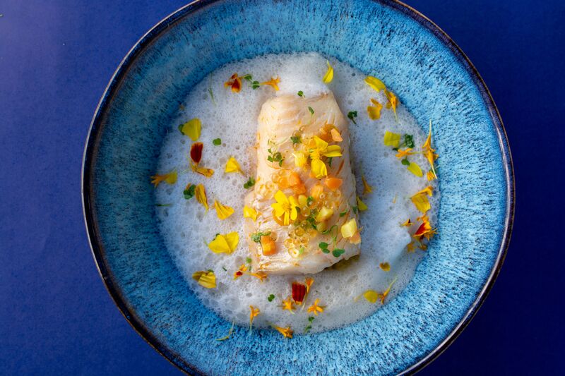 Poisson de la criée, beurre blanc à la vanille