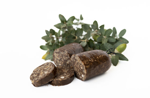 Morcilla de pinones picante