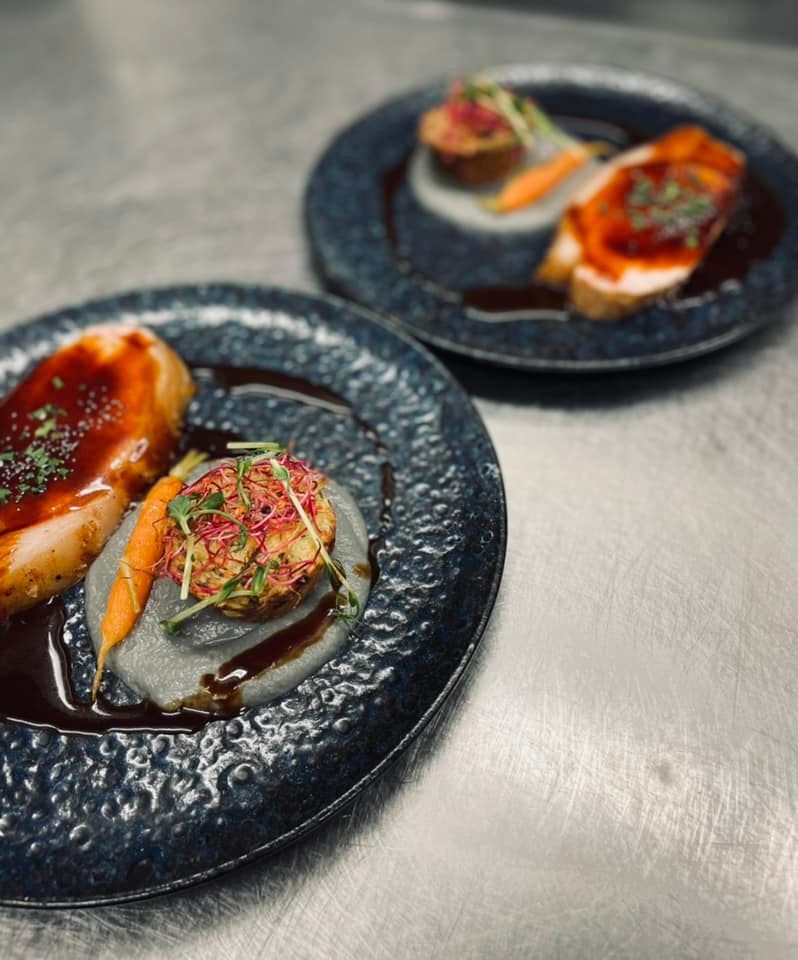 Dîner Jazz du 5 février 2022
Longe de cochon fermier basse température
Jus au miel de Saint Jean de Marsacq