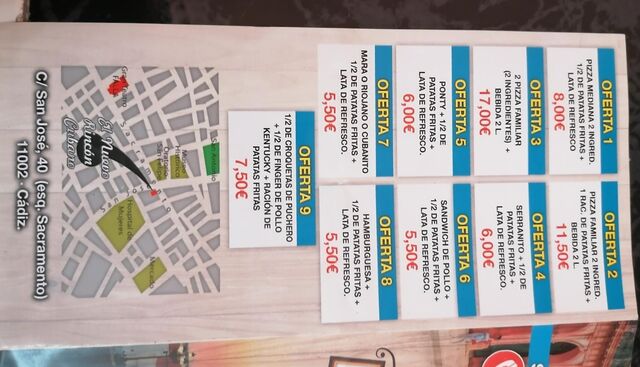 Fácil localización y grandes ofertas.