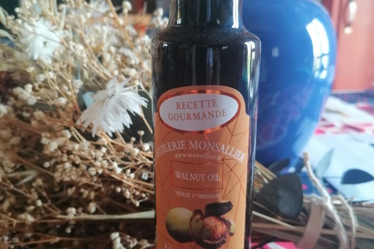 Huile de noix Bio Traditionnelle (250ml) Huile pour assaisonnement