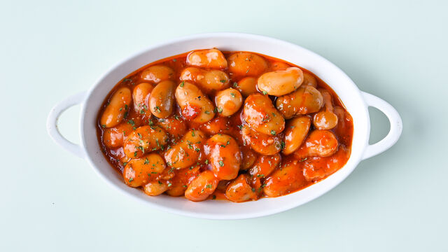 Riesen Bohnen in Tomaten Sauce