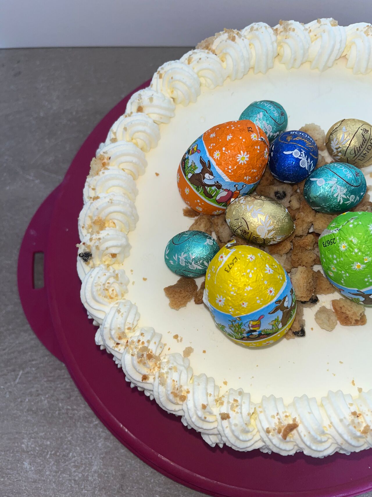 Vacherin vanille/fraise