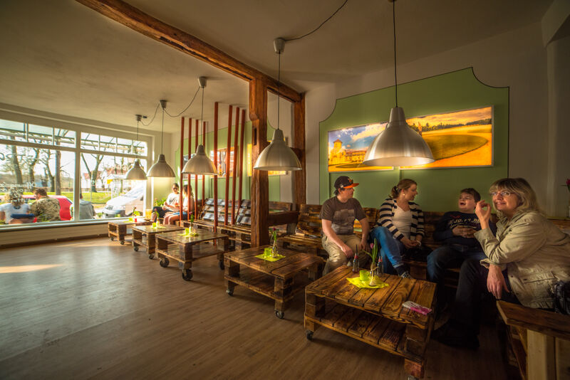 Innenbereich gegenüber vom Schloß Rheinsberg