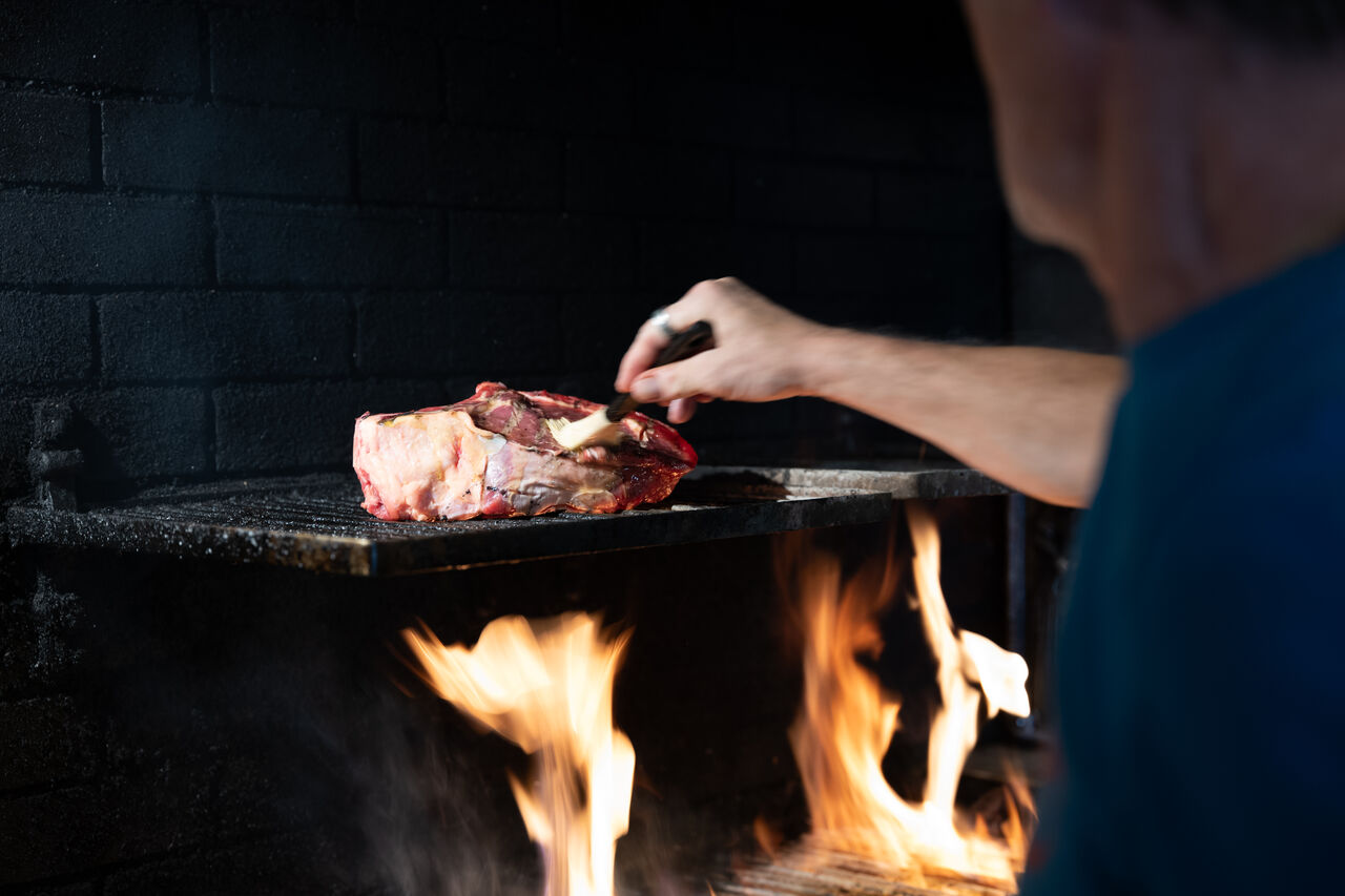 Viande au Feu de bois