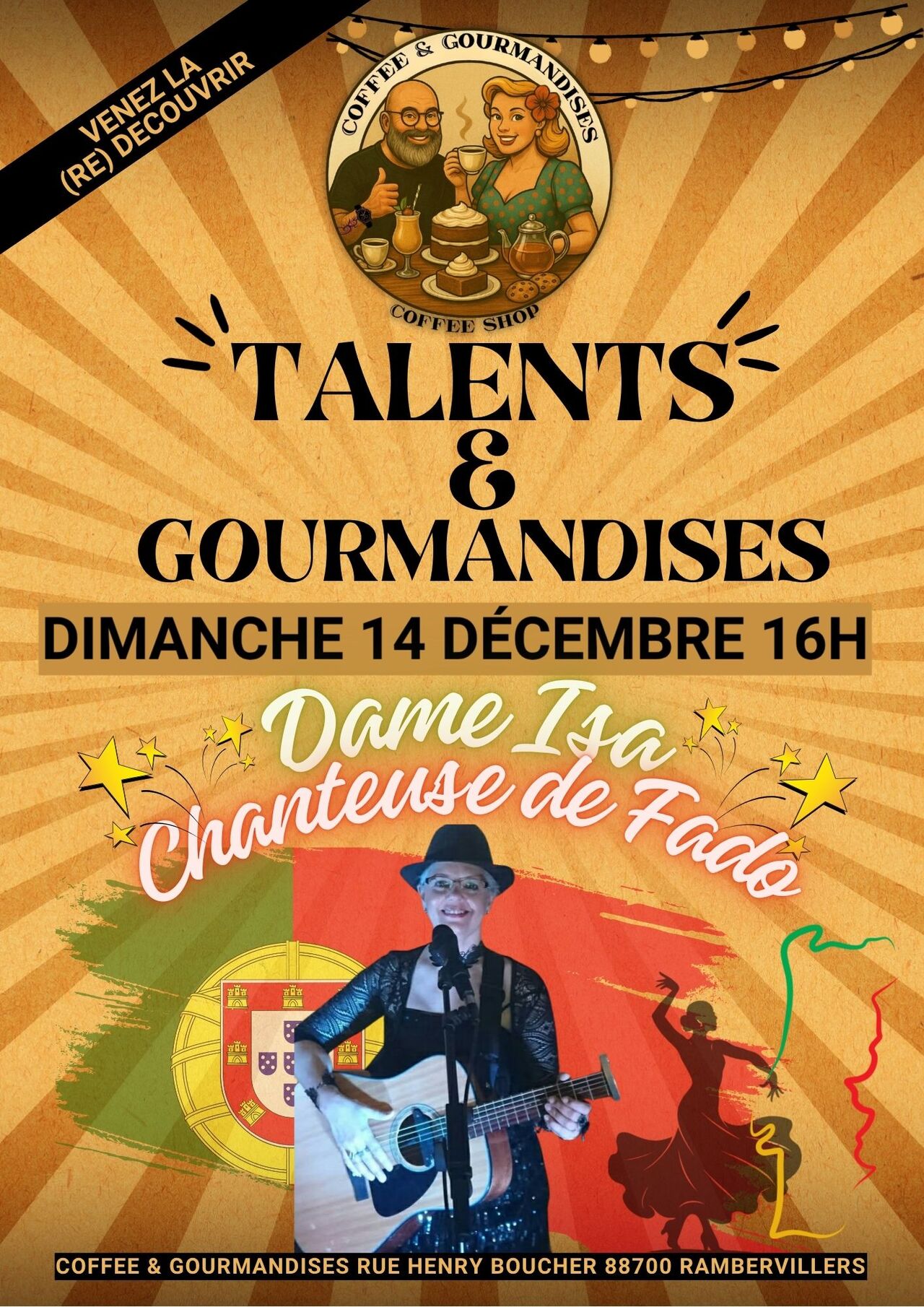 Dame Isa, chanteuse de Fado