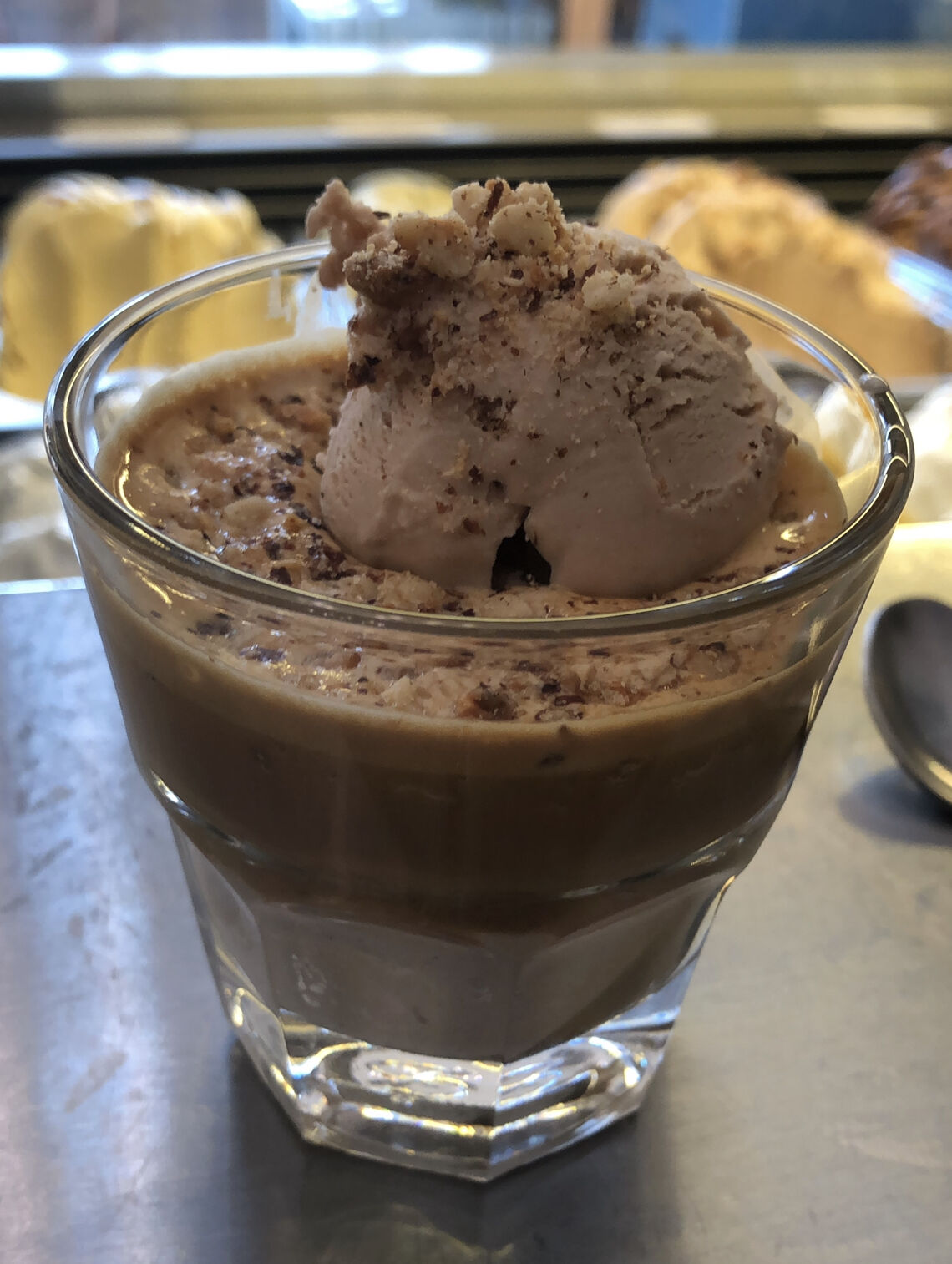 Affogato al caffè 