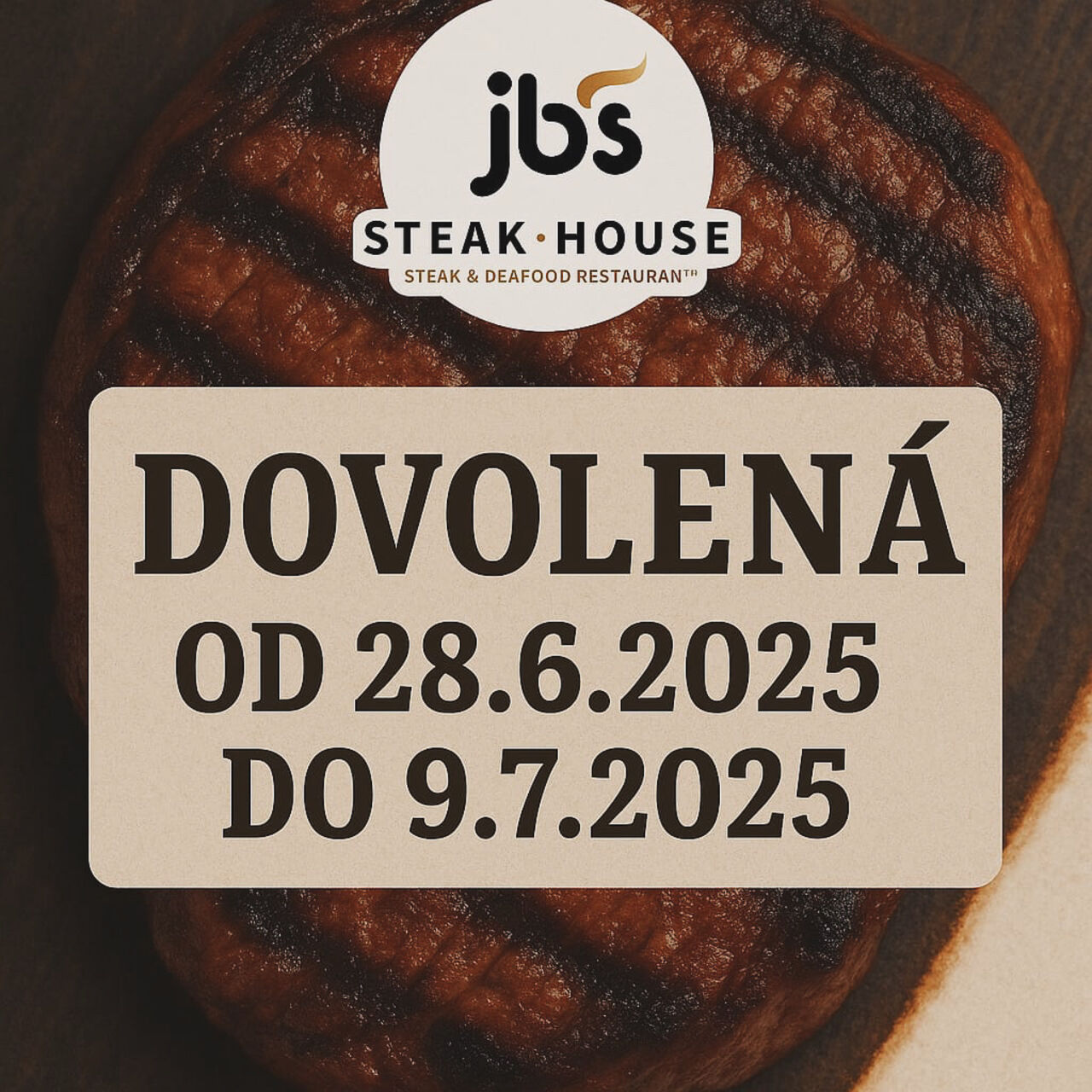 DOVOLENÁ 2025