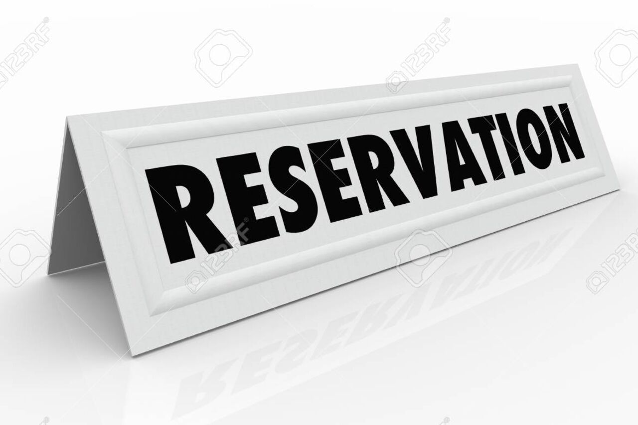 Réservation de table !!!