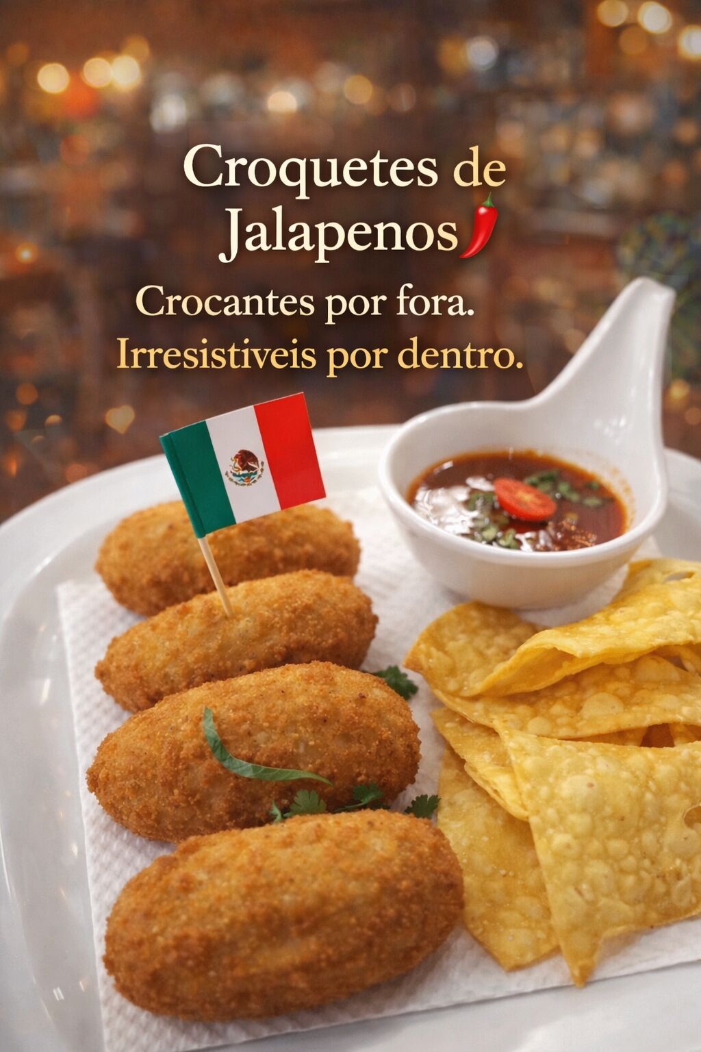 Croquetes de jalapenos