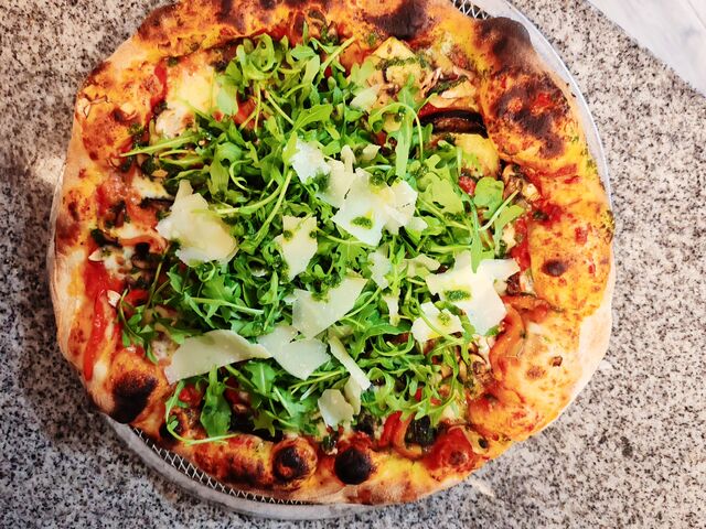 Pizza végétarienne 