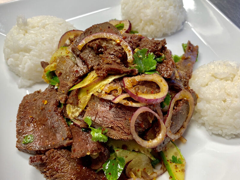 Vynikající hovězí salát !