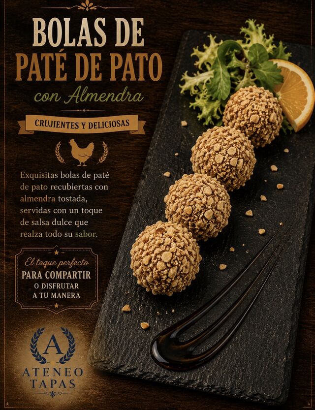 BOLITAS DE PATE AL ALMENDRA
