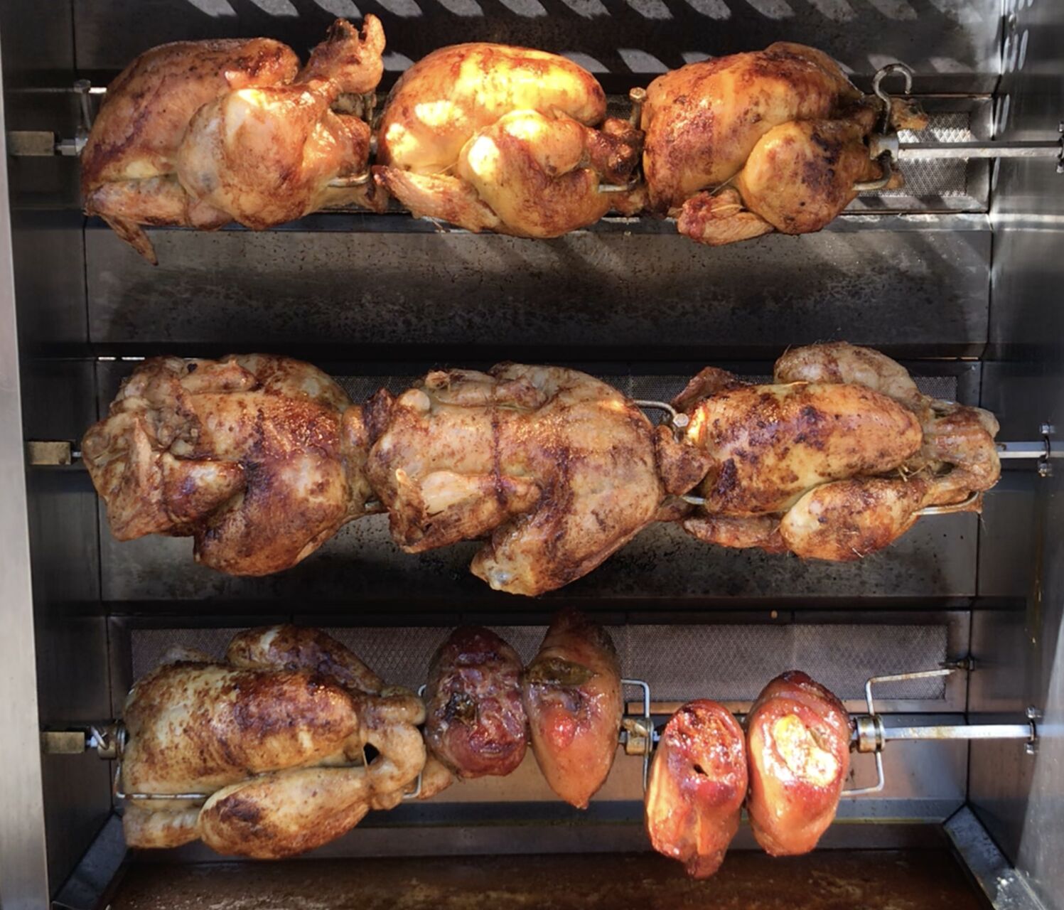 La rôtisserie du dimanche matin :